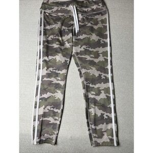 Avia Pants Women's L 12-14 Leggings Active Camo Capri Athleisure RN52469